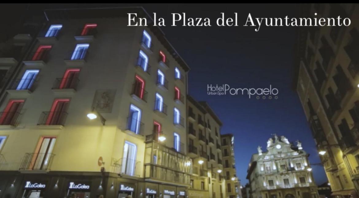 Hotel Pompaelo Plaza Del Ayuntamiento & Spa Παμπλόνα Εξωτερικό φωτογραφία